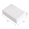 Pudełka cukiernicze klejone białe na ciasto 25x15x8 cm - 10szt.